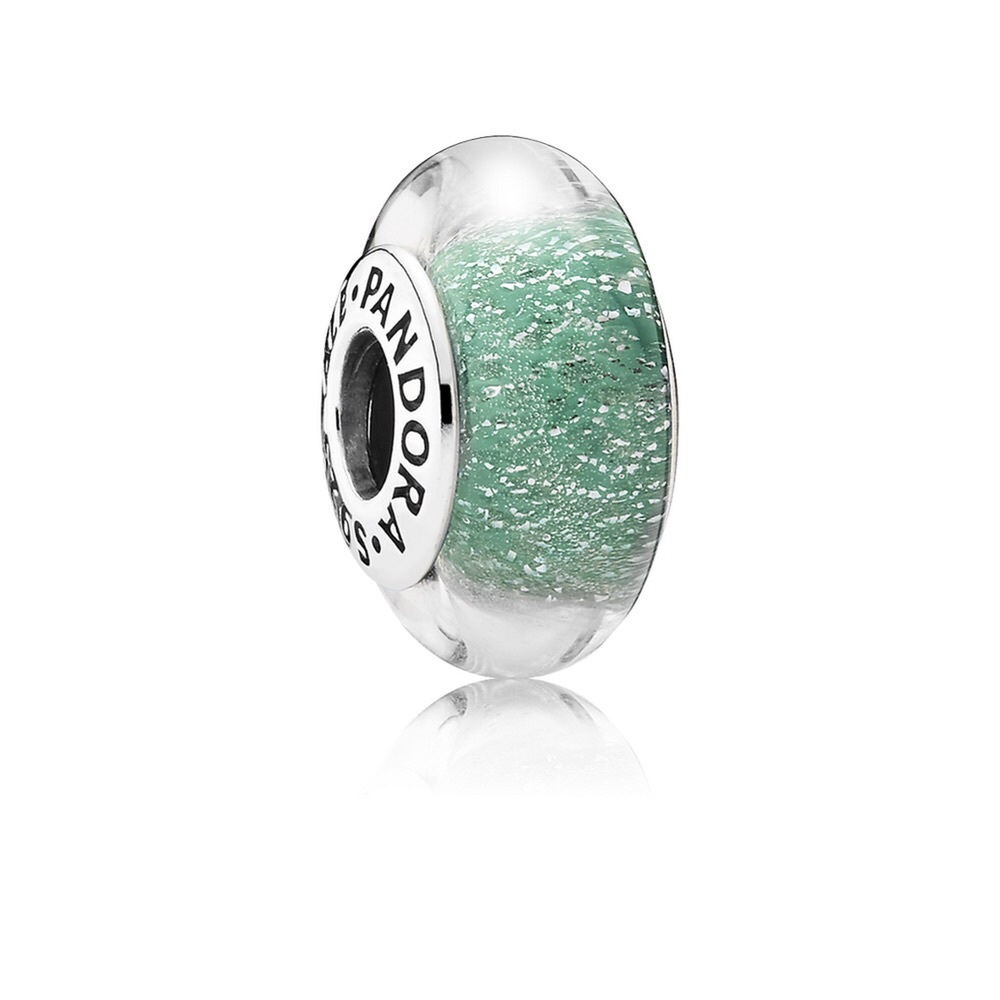 Disney Ariel’s signature color charm, Murano Glass